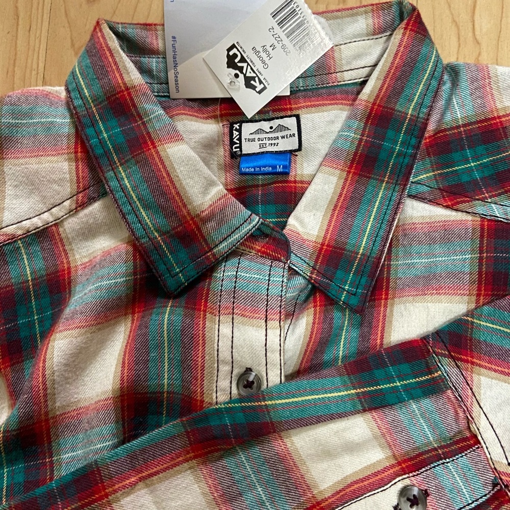 KAVU NWT Button Down